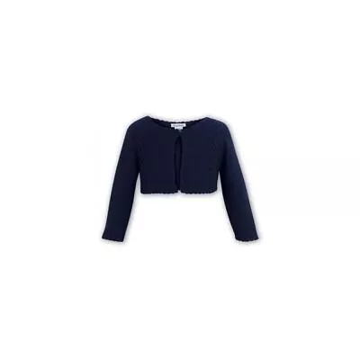 £19.99 • Buy Sarah Louise - Girls Navy Bolero Cardigan
