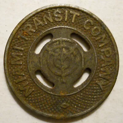 Miami Transit Company (Florida) Transit Token - FL530E • $1.49