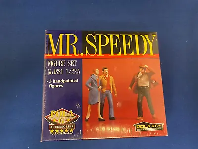 Pola 1831 Mr. Speedy 3 Hand Painted Windy Day Figure Set New/sealed Box G Scale • $39.99