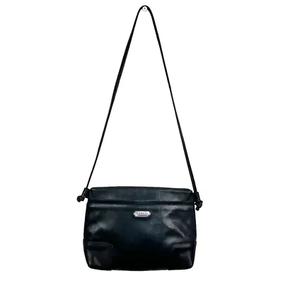 Vintage Lanvin Black Leather Shouder Bag • $175