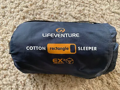 £9.99 • Buy Lifeventure Cotton Rectangle Sleeper Ex3 Treated