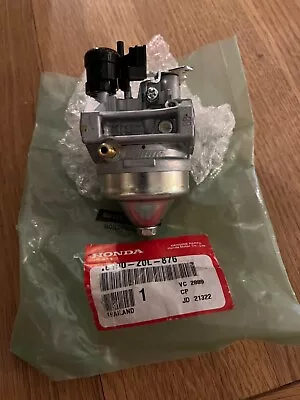 Genuine Honda Auto Choke Carburettor 16100-Z0L-876 For Some GCV-160 • £64.99