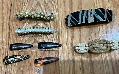 Barrettes Lot Of 8 Some Vintage • $17.60