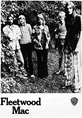 Fleetwood Mac - 1972 - Band Promotional Poster • $9.99
