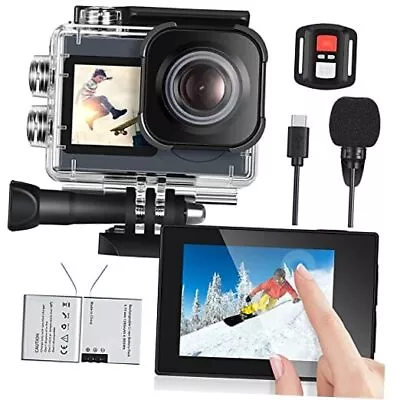  Action Camera 4K Underwater Camera Waterproof 40M Ultra HD 20MP Camera 170 °  • $50.66