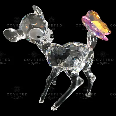 £205 • Buy Swarovski Crystal DISNEY BAMBI SERIES BAMBI 943951 Deer Mint Rare Boxed Retired