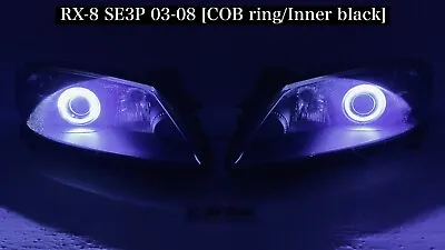 JDM Mazda RX-8 SE3P Early 03-08 Genuine HID Headlight COB Ring Inner Black OEM • $498