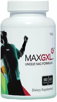 Max GXL Unique NAC Formula Combat Oxidative Stress 180 Veg Caps Exp 8/24 • $39.99