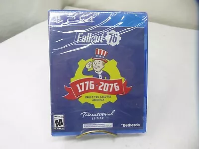 Fallout 76 Tricentennial Edition Sony PlayStation 4 Damaged Wrapper Lose Disc • $16.99