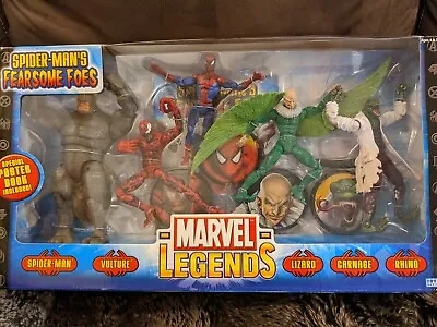Spider-Man Classics FEARSOME FOES Box Set Toybiz Marvel Legends 2005 MISB Rhino • $224.95