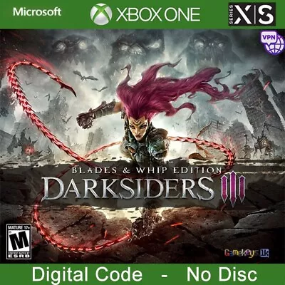 Darksiders III Blades & Whip Edition Xbox One X|S Key ☑Argentina ☑VPN ☑No Disc • $7.99