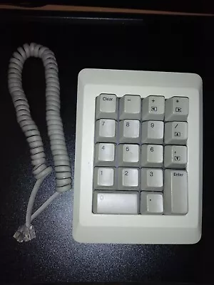 Apple Computer 1984 Macintosh 512K Numeric KEYPAD Model M0120 Cord Tested • $99.95