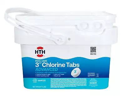 HTH Pool Care 3  Chlorine Tabs Advanced 8lbs ~ NEW US • $37.88