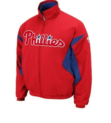 Majestic Philadelphia Phillies Therma Base Jacket New Big 4XL $130 • $31.99