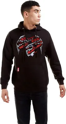 Marvel Men's Venom Tear Hooded Sweatshirt Black X-Large • £24
