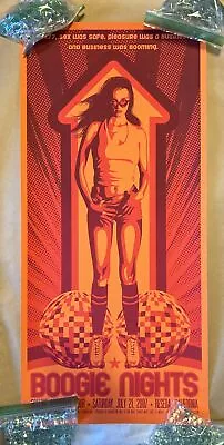 BOOGIE NIGHTS Variant MONDO X/50 Poster Print Todd Slater 2007 Rolling Roadshow • $125