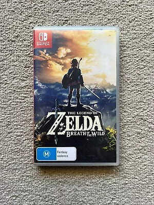 The Legend Of Zelda: Breath Of The Wild (Switch 2017) • $48.95