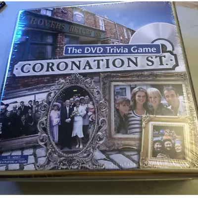 Coronation Street The DVD Trivia Game - Brand New In Sealed Tin - Present Gift • £4.99