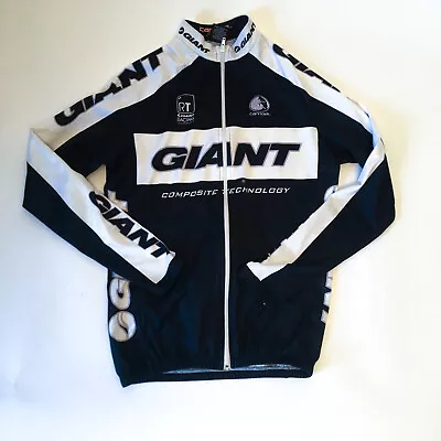 Giant Cannibal Retro Style Cycling Long Sleeve Jacket Slightly Fleeced-S-Small • $22