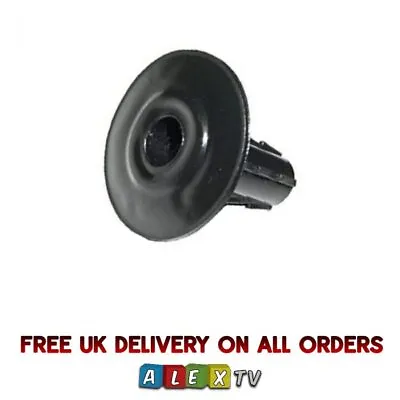 2x Hole Tidy Single Grommet Cable Entry Cover Bush Feed Through Black Sky CCTV • £4.59