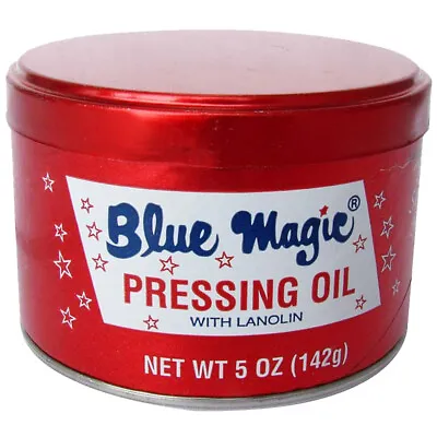 £8.82 • Buy Blue Magic Vintage Retro Rockabilly Extra Lightweight Pomade Hair Wax Pressing Oil