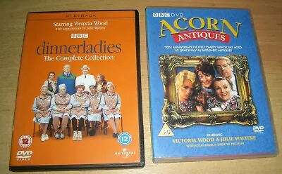  DINNERLADIES - THE COMPLETE COLLECTION  &  ACORN ANTIQUES  - VICTORIA WOOD DVDs • £4.99