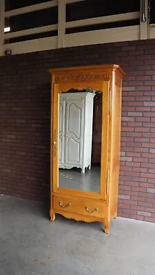 Armoire ~ Mirrored Door Wardrobe ~ Legacy Bonnetiere By Ethan Allen • $2995