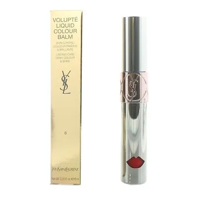 YSL Volupté Liquid Balm Lip Gloss - Undress Me Coral • £15.99