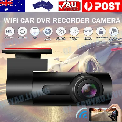 $38.55 • Buy 1080P WiFi Car DVR 170° FHD IR Dash Cam Video Recorder Camera APP Night Vision 