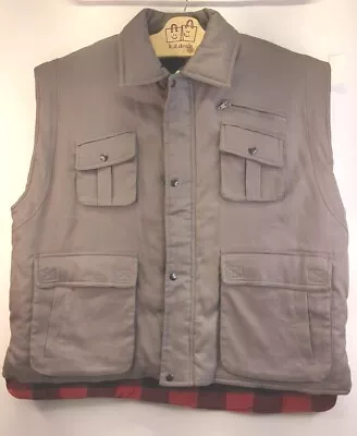 Branded Lion Big Man Vest Size 2xB Color Gray • $17.44