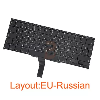 New For Macbook Air 11  A1370 A1465 Russian Keyboard Big Enter Key 2011-2015 • $16.32