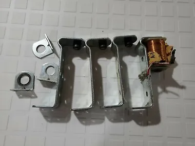 4 GOTTLIEB HAUNTED HOUSE System 80 Pinball Coil Brackets. One With Coil A-1496 • $12