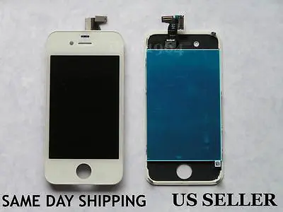 Replacement Assembly Digitizer LCD Screen IPhone 4 GSM AT&T White • $36.99