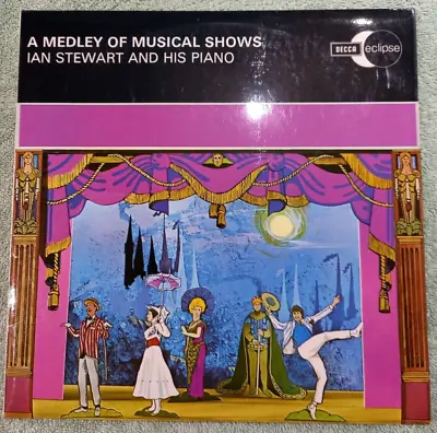 Ian Stewart & His Piano - Medley Of Musical Shows. Decca 1968 Stereo LP • £4.25