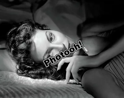 £154.78 • Buy Ava Gardner Glamorous Portrait Lying Down Celebrity REPRINT RP #8743