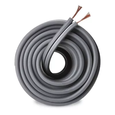 Monster 50' FT Speaker Cable 16 AWG GA 2 Conductor Standard Stranded Copper Gray • $5.95