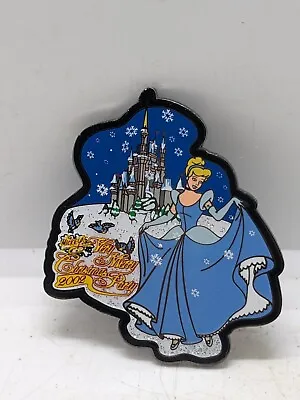 WDW Disney Enamel Pin Mickeys Very Merry Christmas Party 2002 Cinderella  • $9.99
