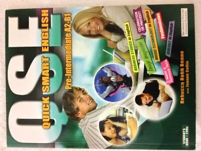 QSE Quick Smart English Pre-intermediate Student's Book + Cds (2) Robb Benne R • £4.60