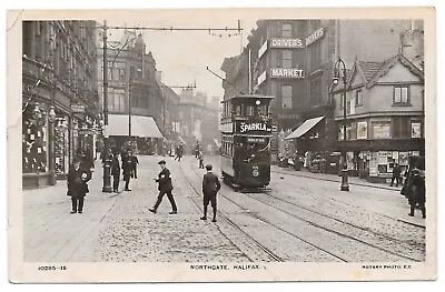 Original Real Photograph Postcard - Northgate Halifax • £9.99