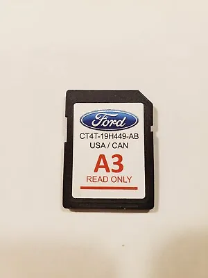 Ford Lincoln I SYNC GPS Navigation SD Card A3 - USA And Canada. CT4T-19H449-AB • $19.95