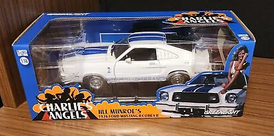 Jill Munroe's 1976 Ford Mustang II Cobra II Charlie's Angels 1:18 Greenlight • $50