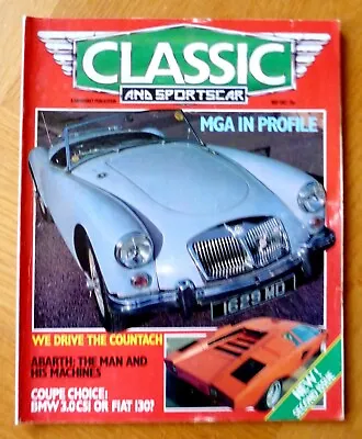 £6.50 • Buy Classic And Sportscar Magazine May 1982 Vol 1 No 2   SECOND ISSUE 