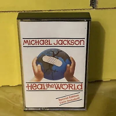 Heal The World By Michael Jackson Cassette Single 1992 • $5.40