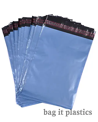 Mailing Bags - BLUE Postal Sacks Plastic Envelopes Self Seal - 100% Recyclable • £1.25