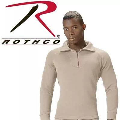 ECWCS Poly Crew Neck Top Extreme Cold Weather Undershirt Sand • $15