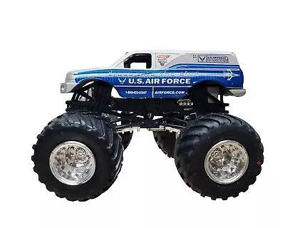 Hot Wheels Monster Jam 2009 U.S. Airforce Afterburner Military REV Tredz Truck  • $9