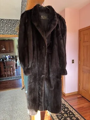 Full Length Black Mink Coat By Furs By Lister Edmonton Canada • $300