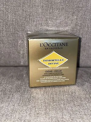 L'Occitane Immortelle Divine Advanced Youth Face Cream 50mL / 1.7 Oz NIB • $59.75