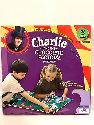 Charlie And The Chocolate Factory 2005 Board Game * Excellent CONDITION *Rare* • $49.99