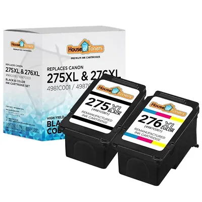 For Canon PG-275XL CL-276XL Combo For PIXMA TS3520 TS3522 TR4720  • $16.95